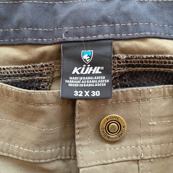 Kuhl Outdoor Hiking Pants Men’s Olive Brown 32 x 30 - Picture 4 of 14